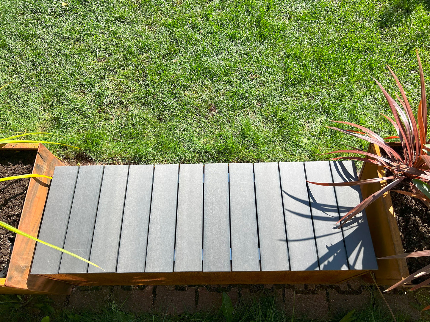 Nice Corten Planter Bench